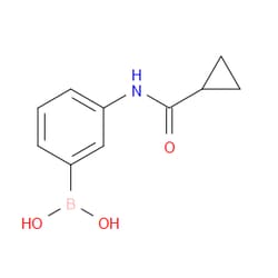 Aobchem&nbsp;B-[3-[(Cyclopropylcarbonyl)amino]phenyl]boronic acid | ≥95% | CAS 934543-06-3 | C10H12BNO3 | 10g