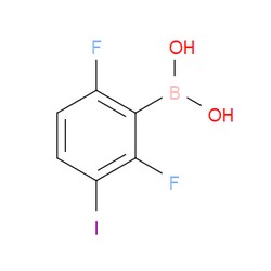 Aobchem&nbsp;2 6-Difluoro-3-iodophenylboronic acid | ≥97% | CAS 1447827-58-8 | C6H4BF2IO2 | 10g