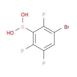 Aobchem&nbsp;(3-Bromo-2 5 6-trifluorophenyl)boronic acid | ≥97% | CAS 2936627-30-2 | C6H3BBrF3O2 | 10g