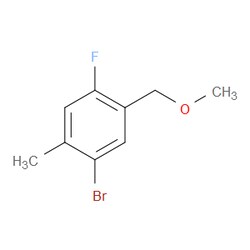 Aobchem&nbsp;1-Bromo-4-fluoro-5-(methoxymethyl)-2-methylbenzene | ≥97% | CAS 2379322-41-3 | C9H10BrFO | 10g