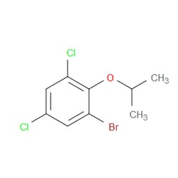 Aobchem&nbsp;1-Bromo-3 5-dichloro-2-isopropoxybenzene | ≥95% | CAS 1010390-52-9 | C9H9BrCl2O | 25g