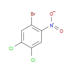 Aobchem&nbsp;1-Bromo-4 5-dichloro-2-nitrobenzene | ≥97% | CAS 93361-94-5 | C6H2BrCl2NO2 | 25g