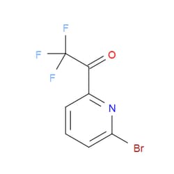 Aobchem&nbsp;1-(6-Bromopyridin-2-yl)-2 2 2-trifluoroethanone | ≥97% | CAS 886364-57-4 | C7H3BrF3NO | 10g