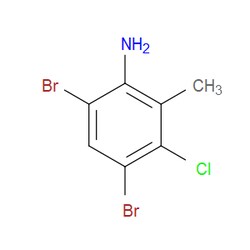 Aobchem&nbsp;4 6-Dibromo-3-chloro-2-methylaniline | ≥95% | CAS 84483-19-2 | C7H6Br2ClN | 100g