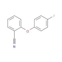 Aobchem&nbsp;Benzonitrile  2-(4-fluorophenoxy)- | ≥97% | CAS 1020922-27-3 | C13H8FNO | 10g