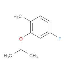 Aobchem&nbsp;4-Fluoro-2-isopropoxy-1-methylbenzene | ≥95% | CAS 1369835-43-7 | C10H13FO | 10g