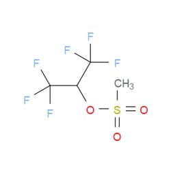 Aobchem&nbsp;1 1 1 3 3 3-Hexafluoropropan-2-yl methanesulfonate | ≥97% | CAS 25236-65-1 | C4H4F6O3S | 10g