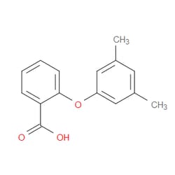 Aobchem&nbsp;Benzoic acid  2-(3 5-dimethylphenoxy)- | ≥97% | CAS 6641-60-7 | C15H14O3 | 10g