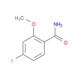 Aobchem&nbsp;4-Fluoro-2-methoxybenzamide | ≥97% | CAS 874804-07-6 | C8H8FNO2 | 10g