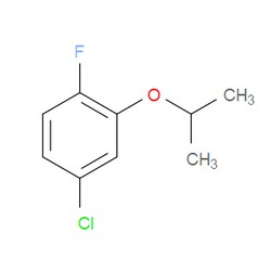Aobchem&nbsp;4-Chloro-1-fluoro-2-isopropoxybenzene | ≥97% | CAS 1369842-02-3 | C9H10ClFO | 25g