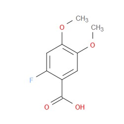Aobchem&nbsp;2-Fluoro-4 5-dimethoxybenzoic acid | ≥97% | CAS 79474-35-4 | C9H9FO4 | 10g