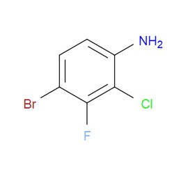Aobchem&nbsp;4-Bromo-2-chloro-3-fluoroaniline | ≥95% | CAS 1349719-24-9 | C6H4BrClFN | 25g