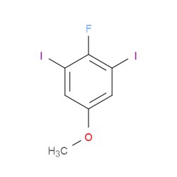 Aobchem&nbsp;2-Fluoro-1 3-diiodo-5-methoxybenzene | ≥97% | CAS 1803829-27-7 | C7H5FI2O | 25g