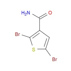 Aobchem&nbsp;2 5-Dibromothiophene-3-carboxamide | ≥95% | CAS 857979-62-5 | C5H3Br2NOS | 10g