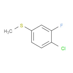Aobchem&nbsp;(4-Chloro-3-fluorophenyl)(methyl)sulfane | ≥95% | CAS 1314964-99-2 | C7H6ClFS | 10g