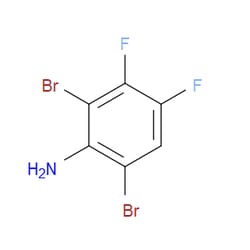 Aobchem&nbsp;2 6-Dibromo-3 4-difluoroaniline | ≥97% | CAS 1000574-69-5 | C6H3Br2F2N | 10g