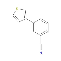 Aobchem&nbsp;3-(3-Thienyl)benzonitrile | ≥95% | CAS 870703-81-4 | C11H7NS | 10g