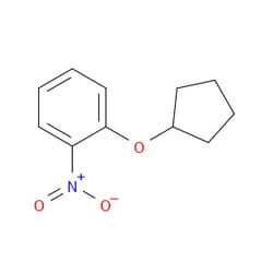 Aobchem&nbsp;1-(Cyclopentyloxy)-2-nitrobenzene | ≥97% | CAS 29026-77-5 | C11H13NO3 | 25g