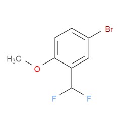 Aobchem&nbsp;4-Bromo-2-(difluoromethyl)-1-methoxybenzene | ≥95% | CAS 1261512-49-5 | C8H7BrF2O | 25g