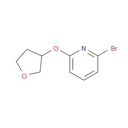 Aobchem&nbsp;2-Bromo-6-[(tetrahydro-3-furanyl)oxy]pyridine | ≥97% | CAS 478366-27-7 | C9H10BrNO2 | 100g
