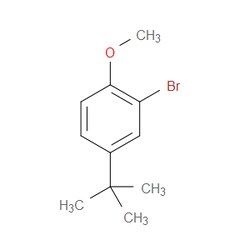 Aobchem&nbsp;2-Bromo-4-(tert-butyl)-1-methoxybenzene | ≥97% | CAS 41280-65-3 | C11H15BrO | 25g