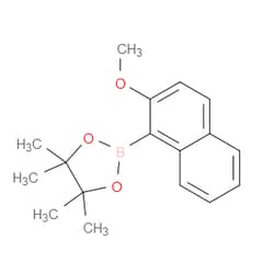Aobchem&nbsp;2-Methoxy-1-naphthaleneboronic acid pinacol ester | ≥97% | CAS 269410-05-1 | C17H21BO3 | 25g