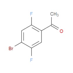 Aobchem&nbsp;1-(4-Bromo-2 5-difluorophenyl)ethanone | ≥95% | CAS 123942-11-0 | C8H5BrF2O | 10g