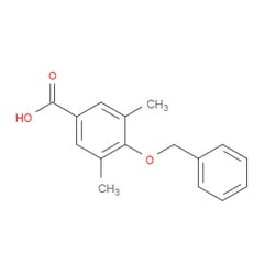 Aobchem&nbsp;4-Benzyloxy-3 5-dimethylbenzoic acid | ≥97% | CAS 97888-80-7 | C16H16O3 | 25g