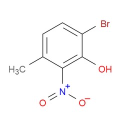 Aobchem&nbsp;6-Bromo-3-methyl-2-nitrophenol | ≥95% | CAS 1195533-07-3 | C7H6BrNO3 | 10g