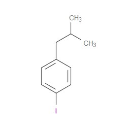 Aobchem&nbsp;1-Iodo-4-(2-methylpropyl)benzene | ≥95% | CAS 85609-09-2 | C10H13I | 10g