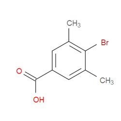 Aobchem&nbsp;4-Bromo-3 5-dimethylbenzoic acid | ≥95% | CAS 7697-32-7 | C9H9BrO2 | 25g