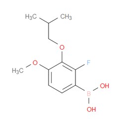 Aobchem&nbsp;2-Fluoro-3-isobutoxy-4-methoxyphenylboronic acid | ≥95% | CAS 1793003-43-6 | C11H16BFO4 | 10g