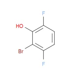 Aobchem&nbsp;2-Bromo-3 6-difluorophenol | ≥97% | CAS 1208077-18-2 | C6H3BrF2O | 25g
