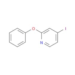 Aobchem&nbsp;4-Iodo-2-phenoxypyridine | ≥97% | CAS 1353776-69-8 | C11H8INO | 10g