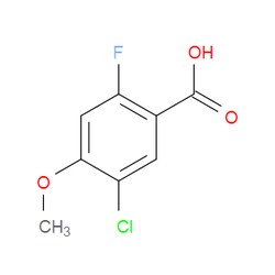 Aobchem&nbsp;5-Chloro-2-fluoro-4-methoxybenzoic acid | ≥97% | CAS 211172-72-4 | C8H6ClFO3 | 10g