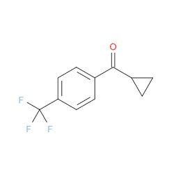 Aobchem&nbsp;Cyclopropyl[4-(trifluoromethyl)phenyl]methanone | ≥97% | CAS 62587-07-9 | C11H9F3O | 10g