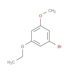 Aobchem&nbsp;1-Bromo-3-ethoxy-5-methoxybenzene | ≥95% | CAS 1235566-05-8 | C9H11BrO2 | 10g