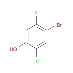 Aobchem&nbsp;4-Bromo-2-chloro-5-fluorophenol | ≥95% | CAS 1036383-21-7 | C6H3BrClFO | 100g