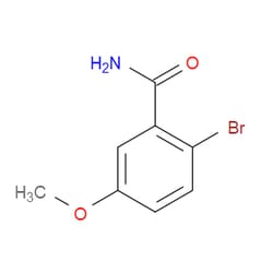 Aobchem&nbsp;2-Bromo-5-methoxybenzamide | ≥97% | CAS 99848-43-8 | C8H8BrNO2 | 25g