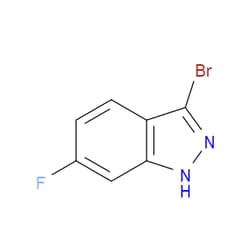 Aobchem&nbsp;3-Bromo-6-fluoro-1H-indazole | ≥97% | CAS 885522-04-3 | C7H4BrFN2 | 10g