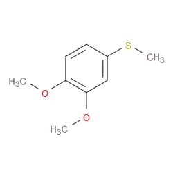 Aobchem&nbsp;(3 4-Dimethoxyphenyl)(methyl)sulfane | ≥97% | CAS 2570-43-6 | C9H12O2S | 10g