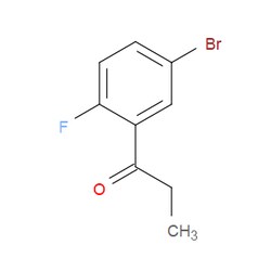 Aobchem&nbsp;1-(5-Bromo-2-fluorophenyl)-1-propanone | ≥97% | CAS 864774-65-2 | C9H8BrFO | 25g