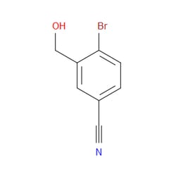 Aobchem&nbsp;4-Bromo-3-(hydroxymethyl)benzonitrile | ≥95% | CAS 905710-66-9 | C8H6BrNO | 10g