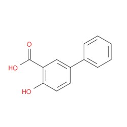 Aobchem&nbsp;4-Hydroxy-[1 1 -biphenyl]-3-carboxylic acid | ≥97% | CAS 323-87-5 | C13H10O3 | 25g