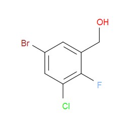 Aobchem&nbsp;(5-Bromo-3-chloro-2-fluorophenyl)methanol | ≥97% | CAS 1514304-24-5 | C7H5BrClFO | 10g