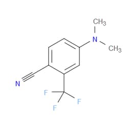Aobchem&nbsp;4-(Dimethylamino)-2-(trifluoromethyl)benzonitrile | ≥95% | CAS 51332-25-3 | C10H9F3N2 | 10g