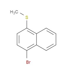 Aobchem&nbsp;(4-Bromonaphthalen-1-yl)(methyl)sulfane | ≥97% | CAS 63279-39-0 | C11H9BrS | 25g