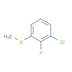Aobchem&nbsp;3-Chloro-2-fluorothioanisole | ≥95% | CAS 214057-24-6 | C7H6ClFS | 25g