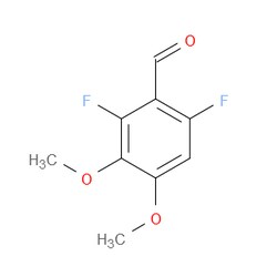 Aobchem&nbsp;2 6-Difluoro-3 4-dimethoxybenzaldehyde | ≥95% | CAS 152434-99-6 | C9H8F2O3 | 10g