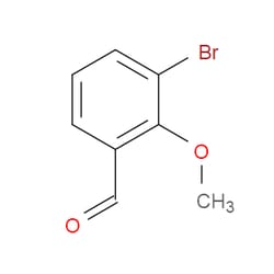 Aobchem&nbsp;3-Bromo-2-methoxybenzaldehyde | ≥97% | CAS 88275-87-0 | C8H7BrO2 | 10g